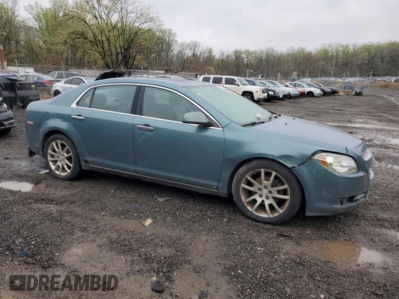 2009 Chevrolet Malibu LTZ with VIN 1G1ZK57B59F183047, listed as a Copart auction lot 51759405 with Not Provided miles and Salvage Title. Bid and sale history available at DreamBid. Image 4.