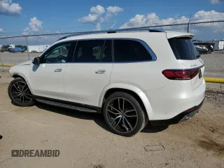 2022 Mercedes-Benz GLS with VIN 4JGFF5KE9NA586127, listed as a Copart auction lot 52695073 with 22,164 mi miles. Bid and sale history available at carsss.com. Image 2.