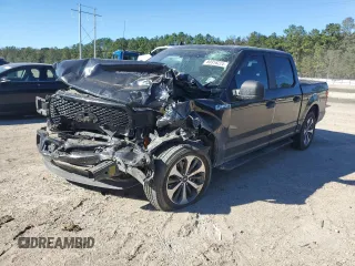 2020 Ford F-150 XL with VIN 1FTEW1C42LFA54457, listed as a Copart auction lot 80918224 with 94,661 mi miles and Salvage Title. Bid and sale history available at carsss.com. Image 1.