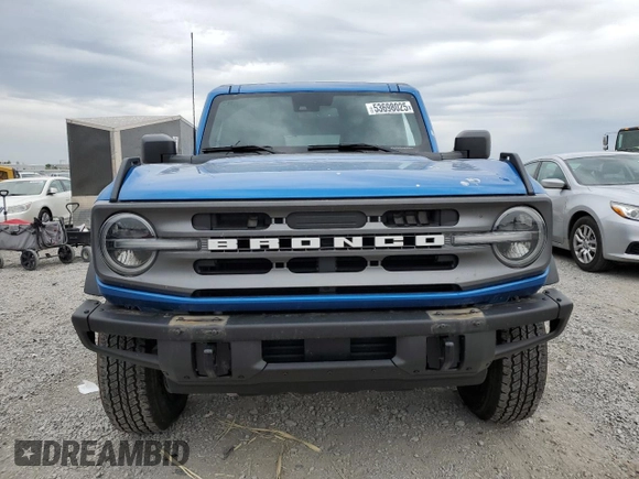 2023 Ford Bronco with VIN 1FMEE5BP5PLB60216, listed as a Copart auction lot 53698025 with 19,719 mi miles and Salvage title. Bid and sale history available at DreamBid. Image 5.