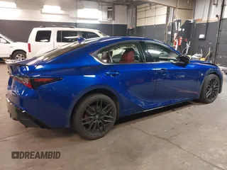 2021 Lexus IS 350 F Sport with VIN JTHGZ1E29M5019478, listed as a IAAI auction lot 41876082 with 49,224 mi miles and . Bid and sale history available at DreamBid. Image 4.