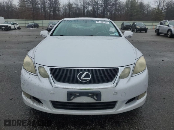 2009 Lexus GS 350 with VIN JTHCE96SX90022109, listed as a Copart auction lot 45130735 with 0 mi miles and Salvage Title. Bid and sale history available at carsss.com. Image 5.