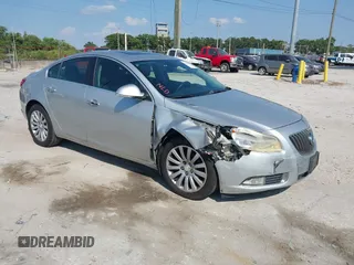 2012 Buick Regal Premium 1 z VIN 2G4GS5EK5C9195843, wystawiony jako IAAI lot #42203717 z przebiegiem 199 624 mil mil oraz . Historia ofert i sprzedaży dostępna na DreamBid. Obrazek 1.