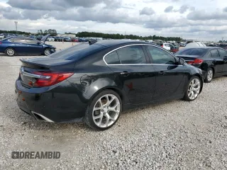 2015 Buick Regal GS with VIN 2G4GT5GX7F9143687, listed as a Copart auction lot 69527284 with 99,826 mi miles and Salvage Title. Bid and sale history available at DreamBid. Image 3.