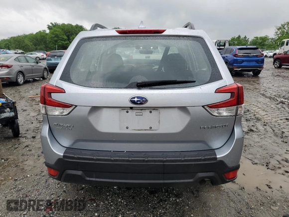 2019 Subaru Forester with VIN JF2SKACC8KH474220, listed as a Copart auction lot 56480785 with 20,482 mi miles and Salvage title. Bid and sale history available at DreamBid. Image 6.