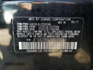 2018 Subaru WRX Premium with VIN JF1VA1B65J9803903, listed as a Copart auction lot 72240224 with 75,416 mi miles and Salvage Title. Bid and sale history available at carsss.com. Image 13.