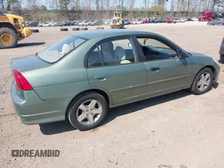 2004 Honda Civic LX with VIN 2HGES16574H501026, listed as a IAAI auction lot 42098740 with 144,915 mi miles. Bid and sale history available at carsss.com. Image 4.