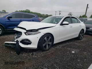 2024 Mercedes-Benz C 300 z VIN W1KAF4HB0RR164847, wystawiony jako Copart lot #55862095 z przebiegiem Nie podano mil oraz Szkoda całkowita • Salvage title. Historia ofert i sprzedaży dostępna na DreamBid. Obrazek 1.