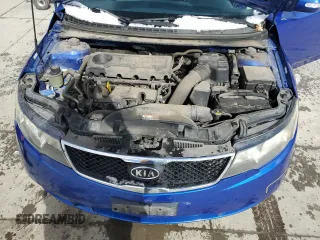 2010 Kia Forte SX with VIN KNAFW4A37A5310320, listed as a Copart auction lot 49351375 with 123,947 mi miles and Salvage Title. Bid and sale history available at carsss.com. Image 11.