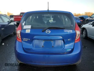 2015 Nissan Note SR with VIN 3N1CE2CP4FL391655, listed as a Copart auction lot 83749654 with 55,274 mi miles and Salvage title. Bid and sale history available at DreamBid. Image 6.