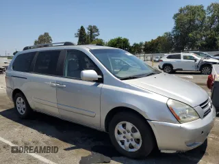 2006 Kia Sedona LX with VIN KNDMB233166078323, listed as a Copart auction lot 60902594 with 273,410 mi miles and Clean Title. Bid and sale history available at carsss.com. Image 4.