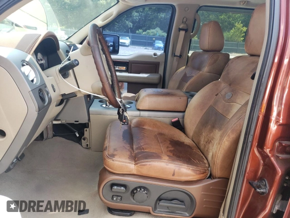 2005 Ford F-150 XLT with VIN 1FTPW14565KE88861, listed as a Copart auction lot 65607655 with 79,339 mi miles and Salvage title. Bid and sale history available at DreamBid. Image 7.