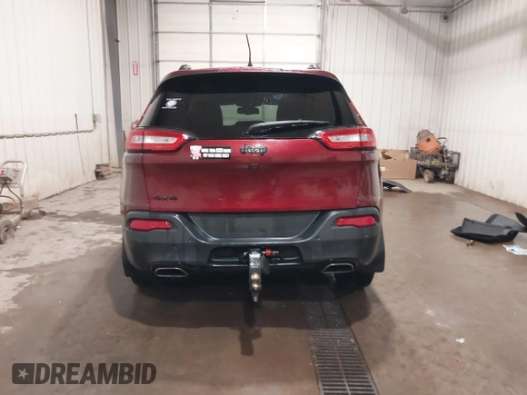 2018 Jeep Cherokee Limited with VIN 1C4PJMDX6JD607623, listed as a IAAI auction lot 41926291 with 87,337 mi miles. Bid and sale history available at carsss.com. Image 17.