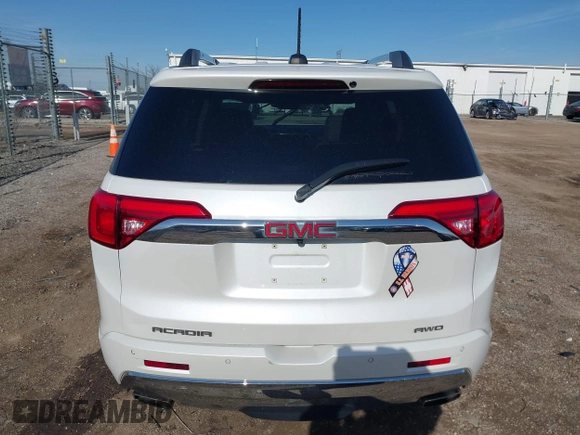 2019 GMC Acadia Denali with VIN 1GKKNXLSXKZ173883, listed as a IAAI auction lot 41863843 with 85,067 mi miles and . Bid and sale history available at carsss.com. Image 16.