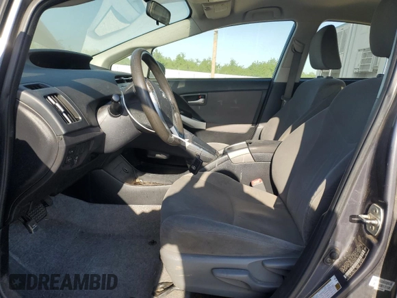 2013 Toyota Prius One with VIN JTDKN3DU2D5645783, listed as a Copart auction lot 55699835 with 285,560 mi miles and Clean Title. Bid and sale history available at carsss.com. Image 7.