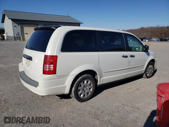 2008 Chrysler Town & Country LX with VIN 2A8HR44H88R143661, listed as a Copart auction lot 48359485 with 171,320 mi miles and Salvage Title. Bid and sale history available at carsss.com. Image 3.