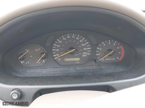 2001 Mitsubishi Galant ES with VIN 4A3AA46G81E210487, listed as a IAAI auction lot 42120831 with 1 mi miles. Bid and sale history available at carsss.com. Image 7.