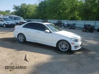 2013 Mercedes-Benz C 350 Sport with VIN WDDGF5HB2DA819212, listed as a Copart auction lot 52918595 with 108,555 mi miles and Salvage Title. Bid and sale history available at DreamBid. Image 13.