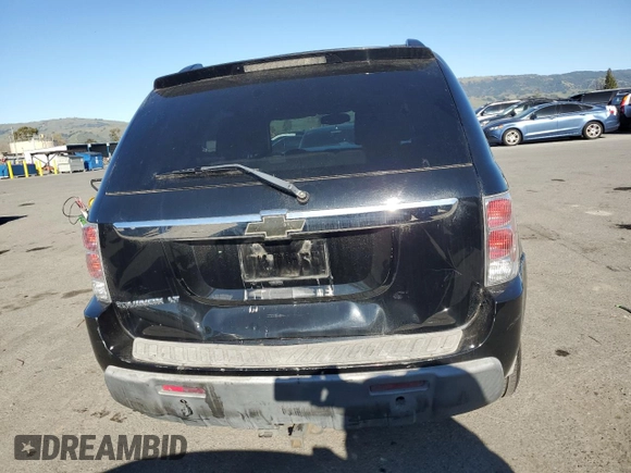 2005 Chevrolet Equinox LT with VIN 2CNDL63F556016829, listed as a Copart auction lot 46444685 with 106,150 mi miles and Salvage Title. Bid and sale history available at carsss.com. Image 6.