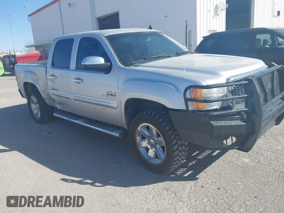 2012 GMC Sierra 1500 SLE with VIN 3GTP1VE0XCG160534, listed as a IAAI auction lot 41673204 with 114,689 mi miles and . Bid and sale history available at DreamBid. Image 1.
