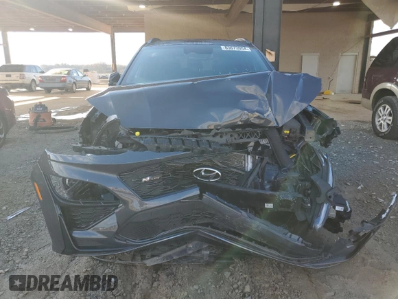 2023 Hyundai Kona N Line with VIN KM8K33A38PU020361, listed as a Copart auction lot 83673054 with 46,591 mi miles and Salvage Title. Bid and sale history available at carsss.com. Image 5.