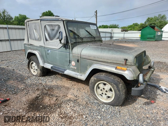 1992 Jeep Wrangler with VIN 2J4FY49S2NJ554502, listed as a Copart auction lot 63345035 with 113,897 mi miles and Clean title. Bid and sale history available at DreamBid. Image 4.