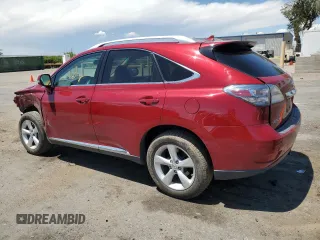 2010 Lexus RX 350 with VIN 2T2BK1BA6AC063864, listed as a Copart auction lot 63141325 with 104,698 mi miles and Salvage title. Bid and sale history available at DreamBid. Image 2.