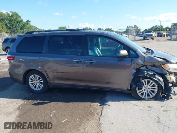 2016 Toyota Sienna XLE with VIN 5TDYK3DC7GS691618, listed as a IAAI auction lot 42496181 with 189,439 mi miles and . Bid and sale history available at DreamBid. Image 14.