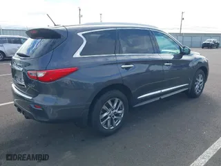 2014 Infiniti QX60 with VIN 5N1AL0MM7EC533764, listed as a IAAI auction lot 41849807 with 73,079 mi miles. Bid and sale history available at carsss.com. Image 4.