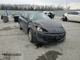 2011 Mazda 3 i Touring with VIN JM1BL1VF9B1403040, listed as a Copart auction lot 48612145 with 181,218 mi miles and Salvage Title. Bid and sale history available at carsss.com. Image 10.