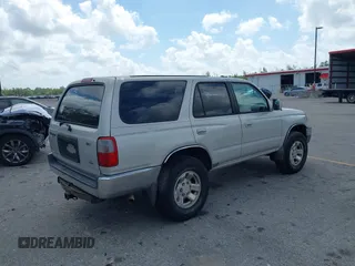 1999 Toyota 4Runner SR5 with VIN JT3GN86R9X0108555, listed as a IAAI auction lot 41963750 with 298,525 mi miles. Bid and sale history available at carsss.com. Image 4.