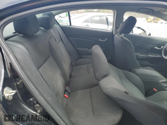 2015 Honda Civic LX with VIN 19XFB2F51FE037237, listed as a Copart auction lot 49031035 with Not Provided miles and Salvage Title. Bid and sale history available at carsss.com. Image 10.