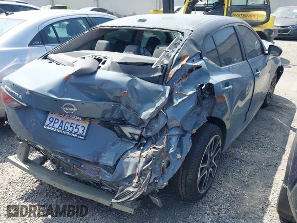 2024 Nissan Sentra SR with VIN 3N1AB8DV7RY285157, listed as a IAAI auction lot 41925272 with 4,173 mi miles and . Bid and sale history available at DreamBid. Image 4.