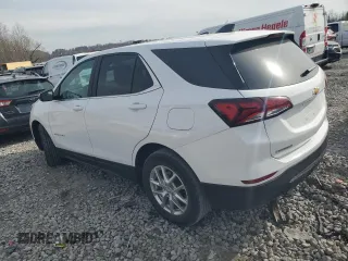 2022 Chevrolet Equinox LT with VIN 3GNAXKEV5NL193280, listed as a Copart auction lot 50025665 with 56,555 mi miles and Salvage Title. Bid and sale history available at DreamBid. Image 2.