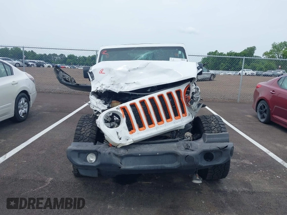 2021 Jeep Wrangler Unlimited Sport S z VIN 1C4HJXDN1MW648061, wystawiony jako IAAI lot #42426882 z przebiegiem 99 008 mil mil oraz . Historia ofert i sprzedaży dostępna na DreamBid. Obrazek 11.