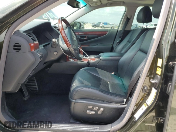 2010 Lexus LS 460 with VIN JTHBL5EF1A5097531, listed as a Copart auction lot 54431565 with 149,100 mi miles and Salvage Title. Bid and sale history available at DreamBid. Image 7.