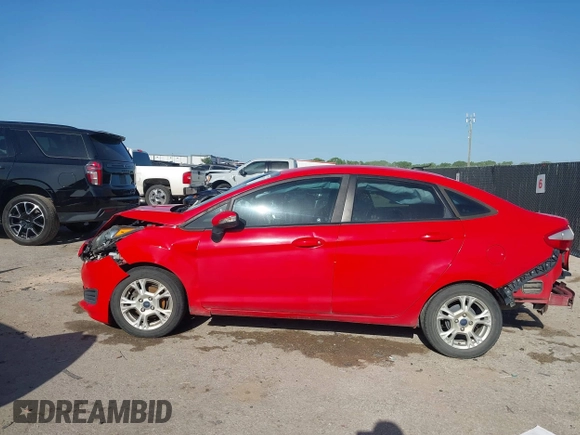 2014 Ford Fiesta SE with VIN 3FADP4BJ9EM174329, listed as a IAAI auction lot 42003743 with 86,744 mi miles. Bid and sale history available at carsss.com. Image 14.