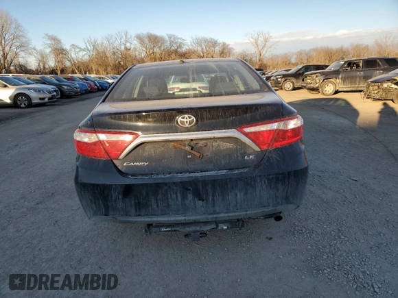 2016 Toyota Camry XLE with VIN 4T4BF1FK0GR546257, listed as a Copart auction lot 47017625 with 230,245 mi miles and Salvage Title. Bid and sale history available at carsss.com. Image 6.