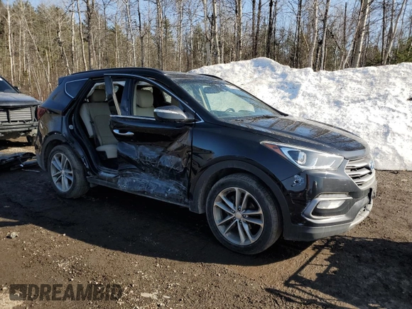 2017 Hyundai Santa Fe 2.0T with VIN 5XYZUDLA6HG475262, listed as a Copart auction lot 49876925 with 232,078 mi miles and Salvage title. Bid and sale history available at DreamBid. Image 4.