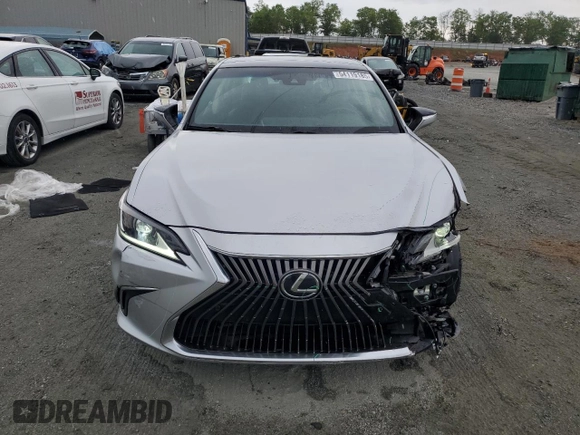 2019 Lexus ES 350 with VIN 58ABZ1B10KU013325, listed as a Copart auction lot 54119185 with 33,497 mi miles and Salvage Title. Bid and sale history available at DreamBid. Image 5.