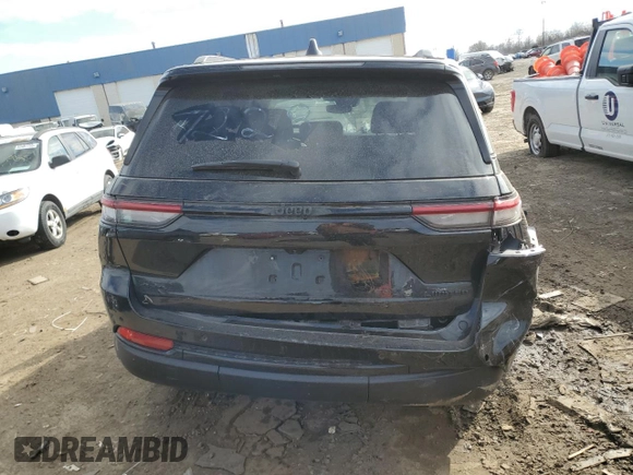 2023 Jeep Grand Cherokee Limited with VIN 1C4RJHBG1PC667228, listed as a Copart auction lot 53244215 with 17,072 mi miles and Salvage title. Bid and sale history available at DreamBid. Image 6.