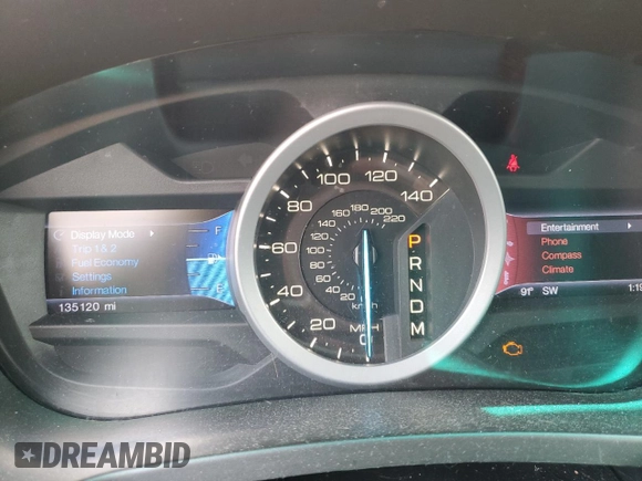 2013 Ford Explorer XLT с VIN 1FM5K7D83DGB77630, выставлен на аукционе Copart как лот 62339165 с пробегом 135 120 миль миль и Списание • Salvage title. История ставок и продаж доступна на DreamBid. Изображение 9.