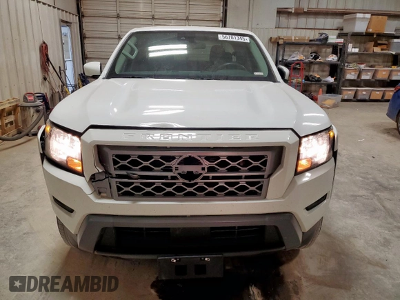 2022 Nissan Frontier SV with VIN 1N6ED1EJ4NN687184, listed as a Copart auction lot 56701345 with 29,003 mi miles and Salvage title. Bid and sale history available at DreamBid. Image 5.