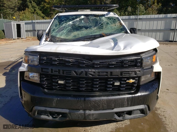 2019 Chevrolet Silverado 1500 Work Truck with VIN 1GCRYAEF7KZ363896, listed as a Copart auction lot 76528094 with 91,975 mi miles and Salvage Title. Bid and sale history available at carsss.com. Image 5.