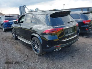 2020 Mercedes-Benz GLE 350 with VIN 4JGFB4KB2LA027849, listed as a IAAI auction lot 42387902 with 46,747 mi miles and . Bid and sale history available at DreamBid. Image 3.