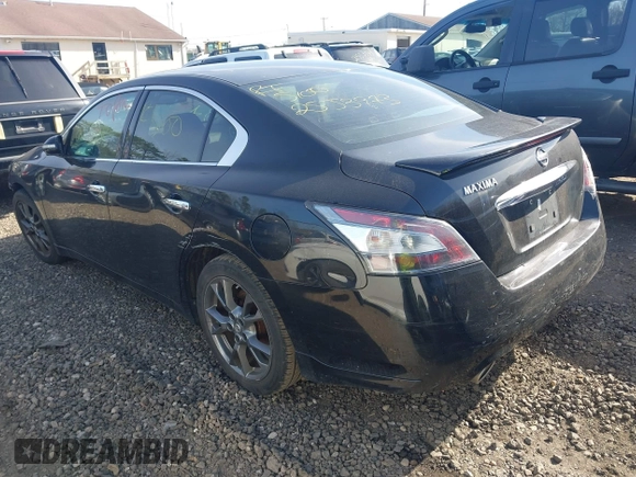 2012 Nissan Maxima S with VIN 1N4AA5AP8CC806431, listed as a IAAI auction lot 42074948 with Not provided miles and . Bid and sale history available at DreamBid. Image 3.