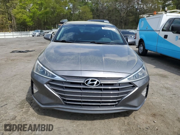 2019 Hyundai Elantra SE with VIN 5NPD74LF4KH497483, listed as a Copart auction lot 50927085 with 74,711 mi miles and Salvage Title. Bid and sale history available at DreamBid. Image 5.