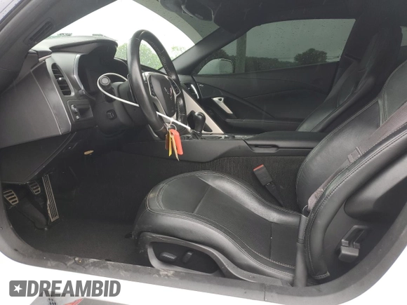 2017 Chevrolet Corvette 1LT with VIN 1G1YA2D77H5116807, listed as a Copart auction lot 55170335 with 94,591 mi miles and Salvage title. Bid and sale history available at DreamBid. Image 7.