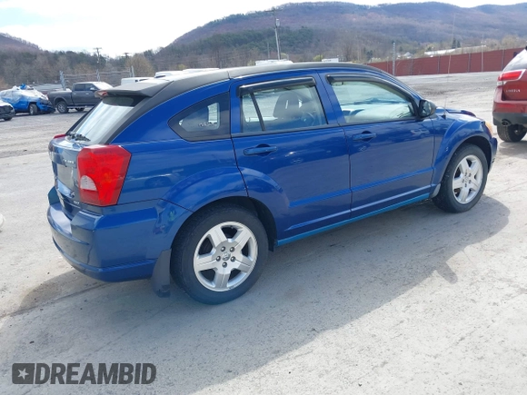 2009 Dodge Caliber SXT with VIN 1B3HB48C89D125855, listed as a IAAI auction lot 41930478 with 66,403 mi miles and . Bid and sale history available at DreamBid. Image 4.