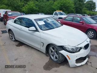 2015 BMW 4 Series 428i xDrive z VIN WBA3T1C56FP820307, wystawiony jako IAAI lot #42349124 z przebiegiem 117 288 mil mil oraz . Historia ofert i sprzedaży dostępna na DreamBid. Obrazek 1.